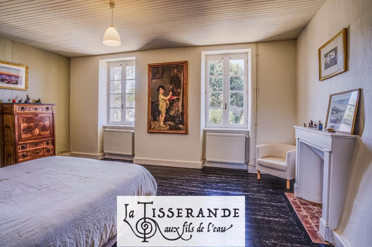 La Tisserande : Maison D'Hotes Creative & Ecologique Saint-Thégonnec Екстериор снимка