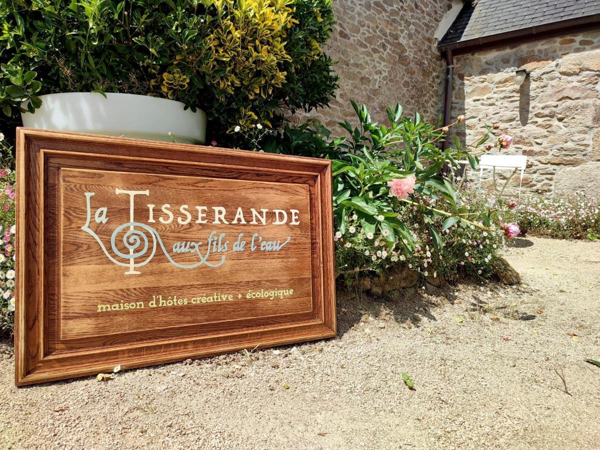 La Tisserande : Maison D'Hotes Creative & Ecologique Saint-Thégonnec Екстериор снимка